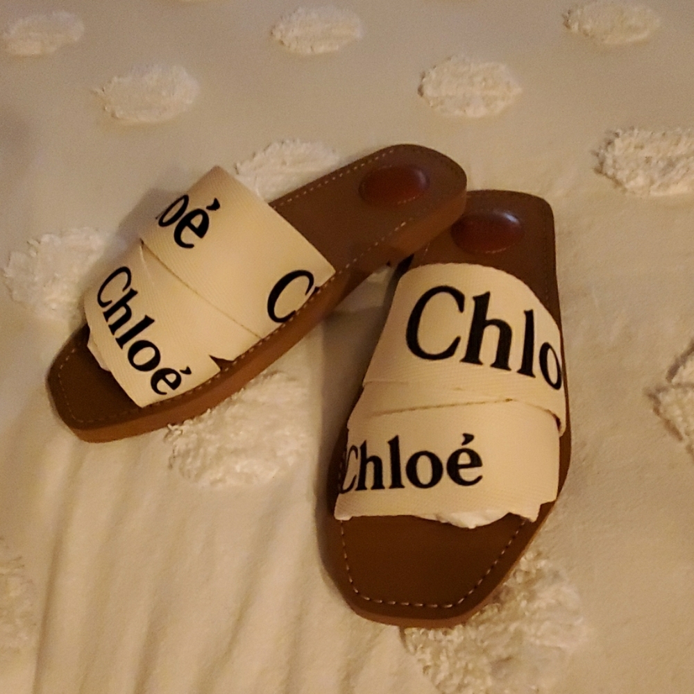 Chloé Ribbon Sandals